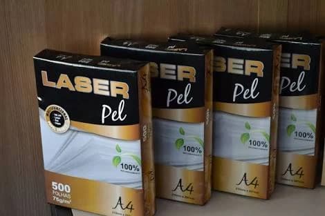 Papel Sulfite A4 500 fls 75g Laser Pel